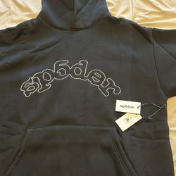 black spider hoodie 