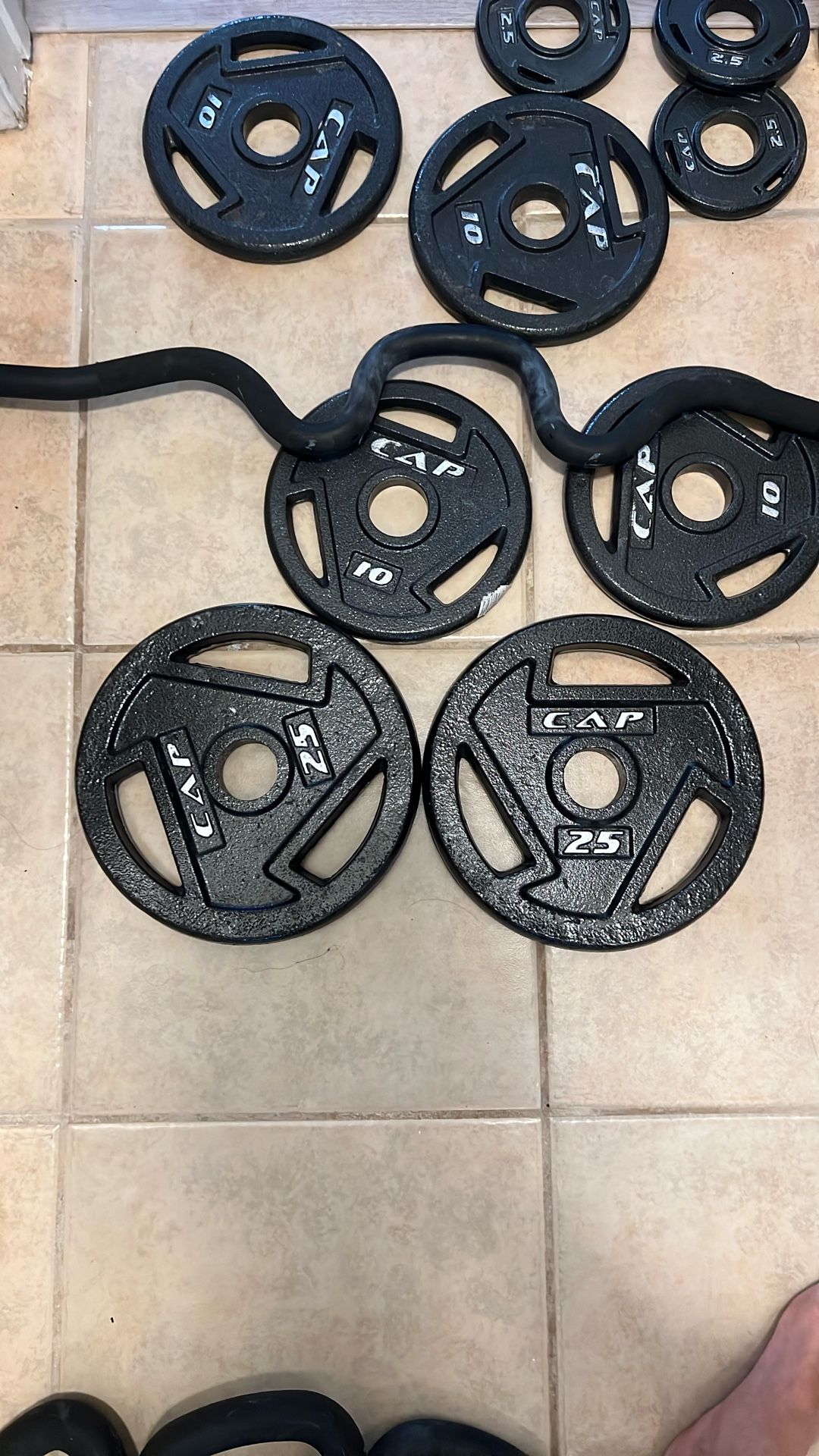 CAP Olympic Weight Set
