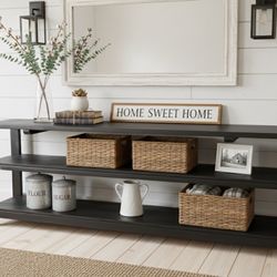 8ft XL Solid Wood : Buffet : Credenza : Coffee Bar : Console Table : TV Stand - delivery available  