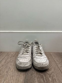 white nike air force 1s size 7y