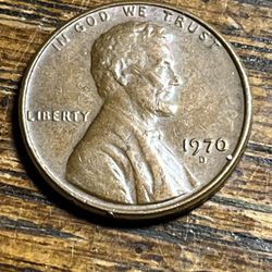 1970 D Penny