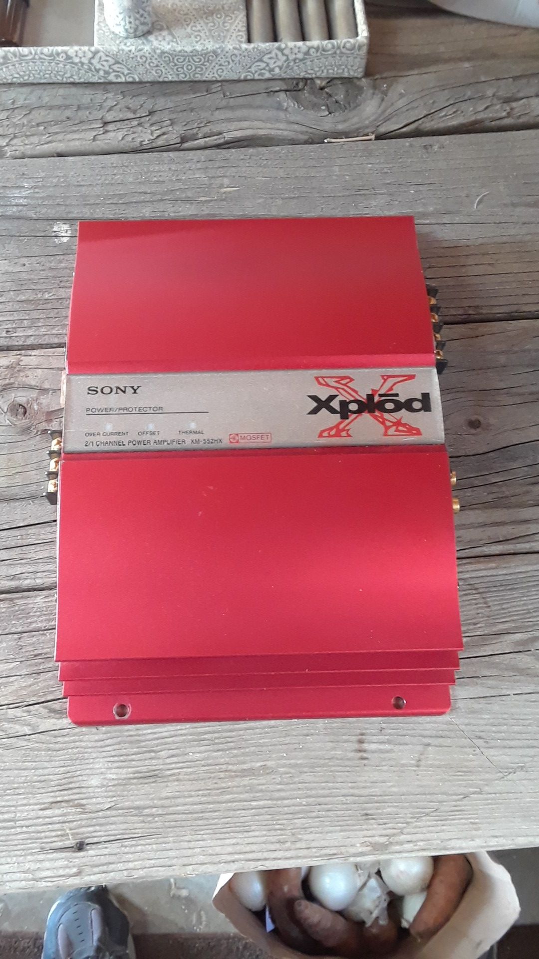 Sony Xplod power amplifier