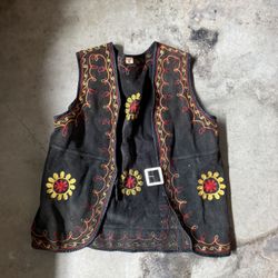 Vintage Embroidered Vest 