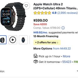 New Ultra 2 Apple Watch  