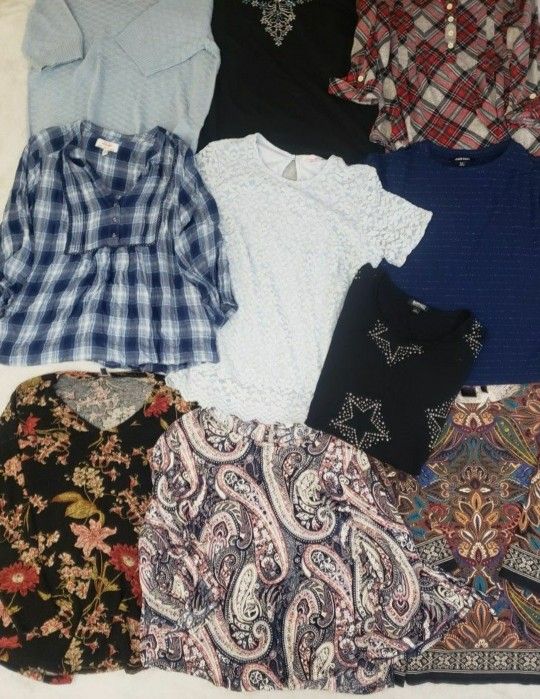 Women's Size XL Tops! Variety Of Colors & Styles, Price For All!