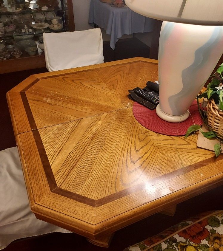 Oak Laminated Dining Table