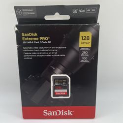 SanDisk 128GB Extreme PRO SDXC UHS-II Memory Card - SDSDXEP-128G-GN4IN