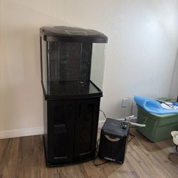 Bio Cube Tank 32 Gal Aquarium/ Fish Tank