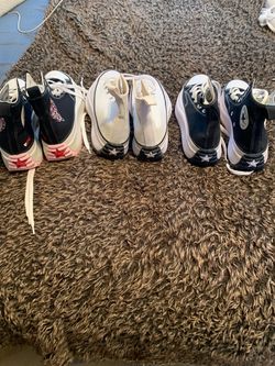 3 pairs Converse Chuck Taylor All Star Run Star Hike High Top