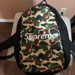 Bape x Supreme Backpack