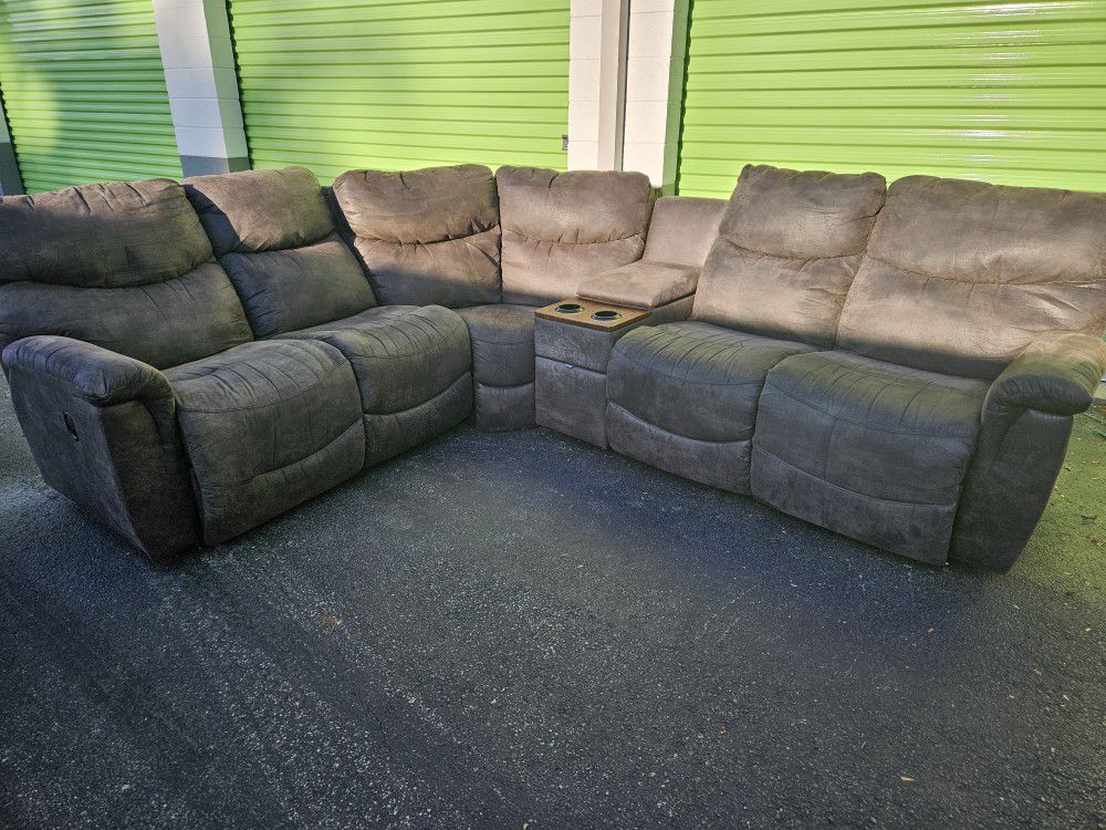 Lazy Boy reclining sectional
