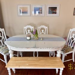 “Beachy” Dining Set (6 Seat)