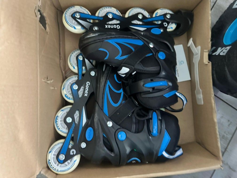 Roller Skates And  Roller Blades