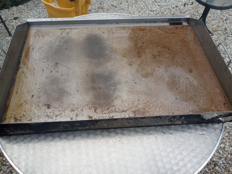 Plancha Para Tacos Usada 36 Pulgadas De Largo Por 26 De Ancho