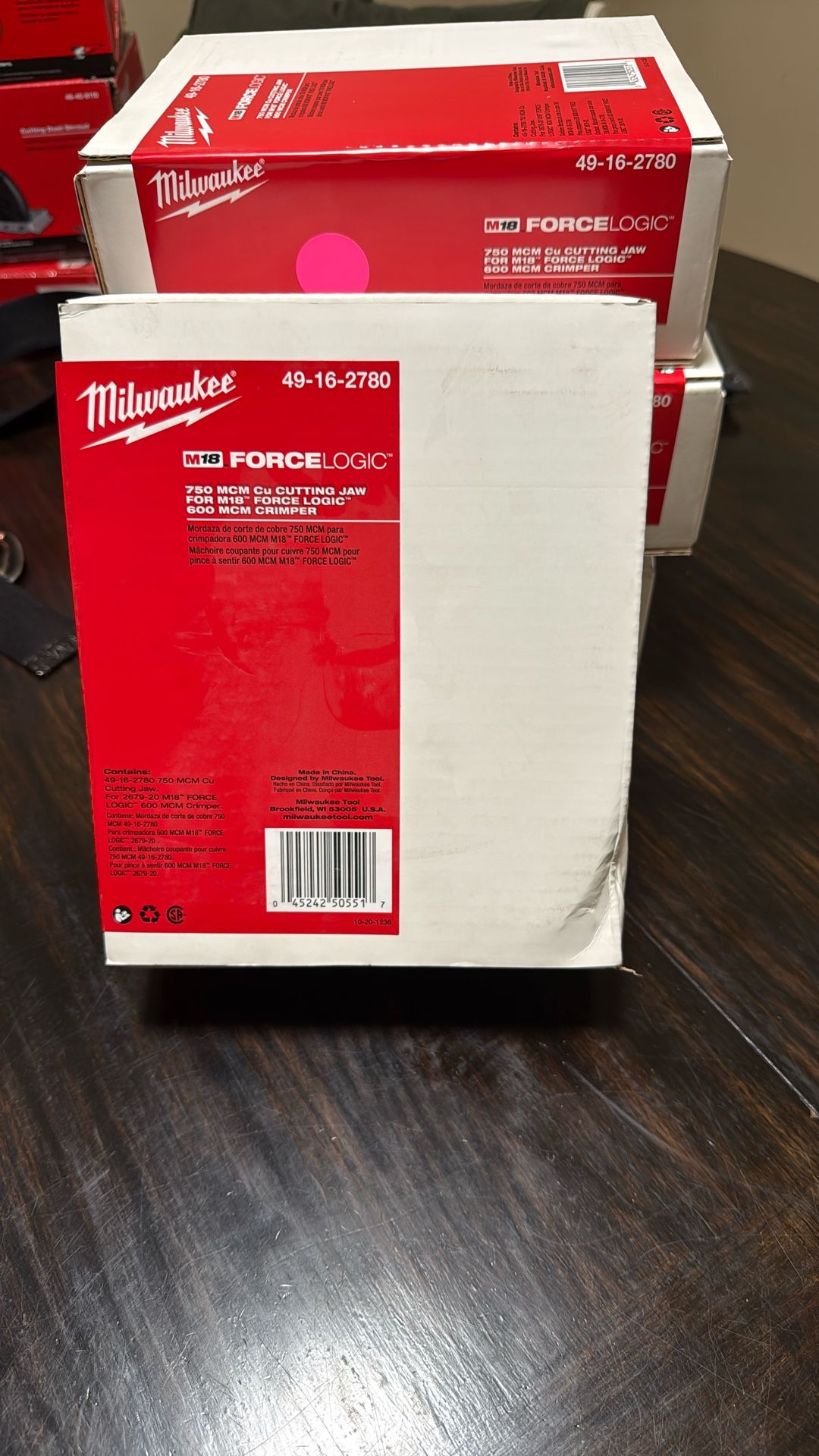 Milwaukee 49-16-2780 M18 force logic 750 MCM Cu cutting jaw