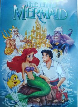 Vintage Disney The Little Mermaid VHS #913 Black Diamond Original