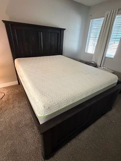 Mattress and bedframe