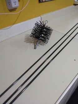 Chimney Cleaning Brush And Extension Rod Kit