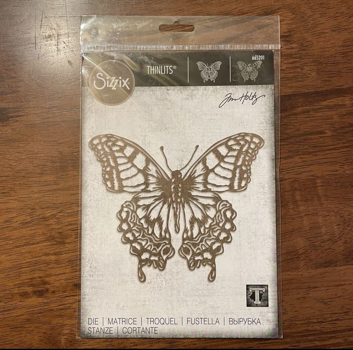 Sizzix 665201 Perspective Butterfly Thinlits Die Set