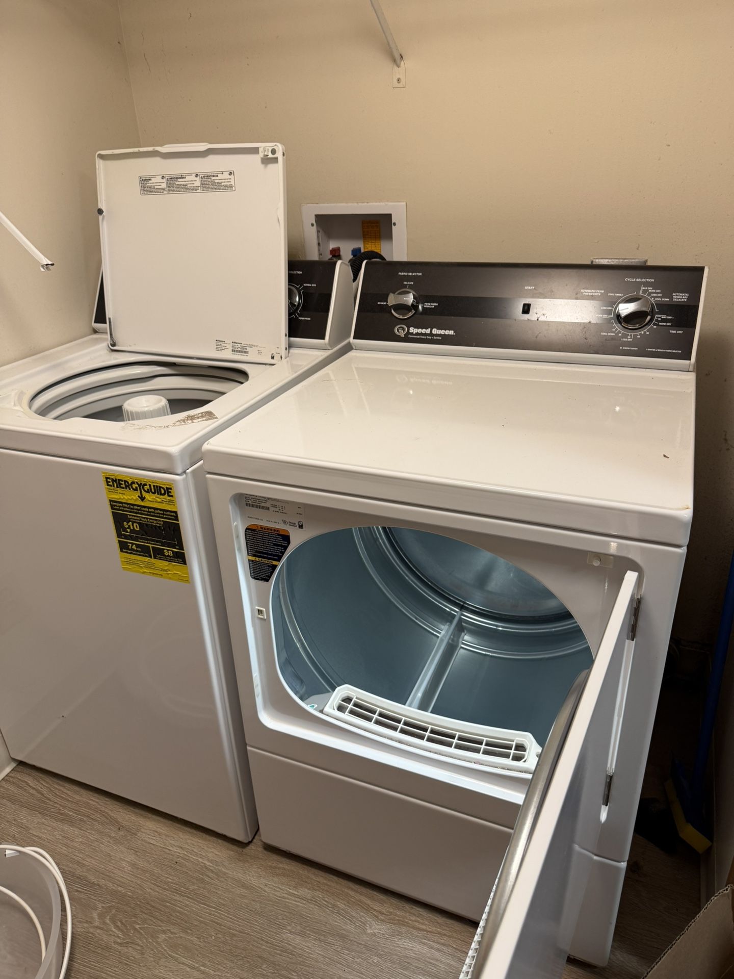 Speedqueen Washer & Dryer
