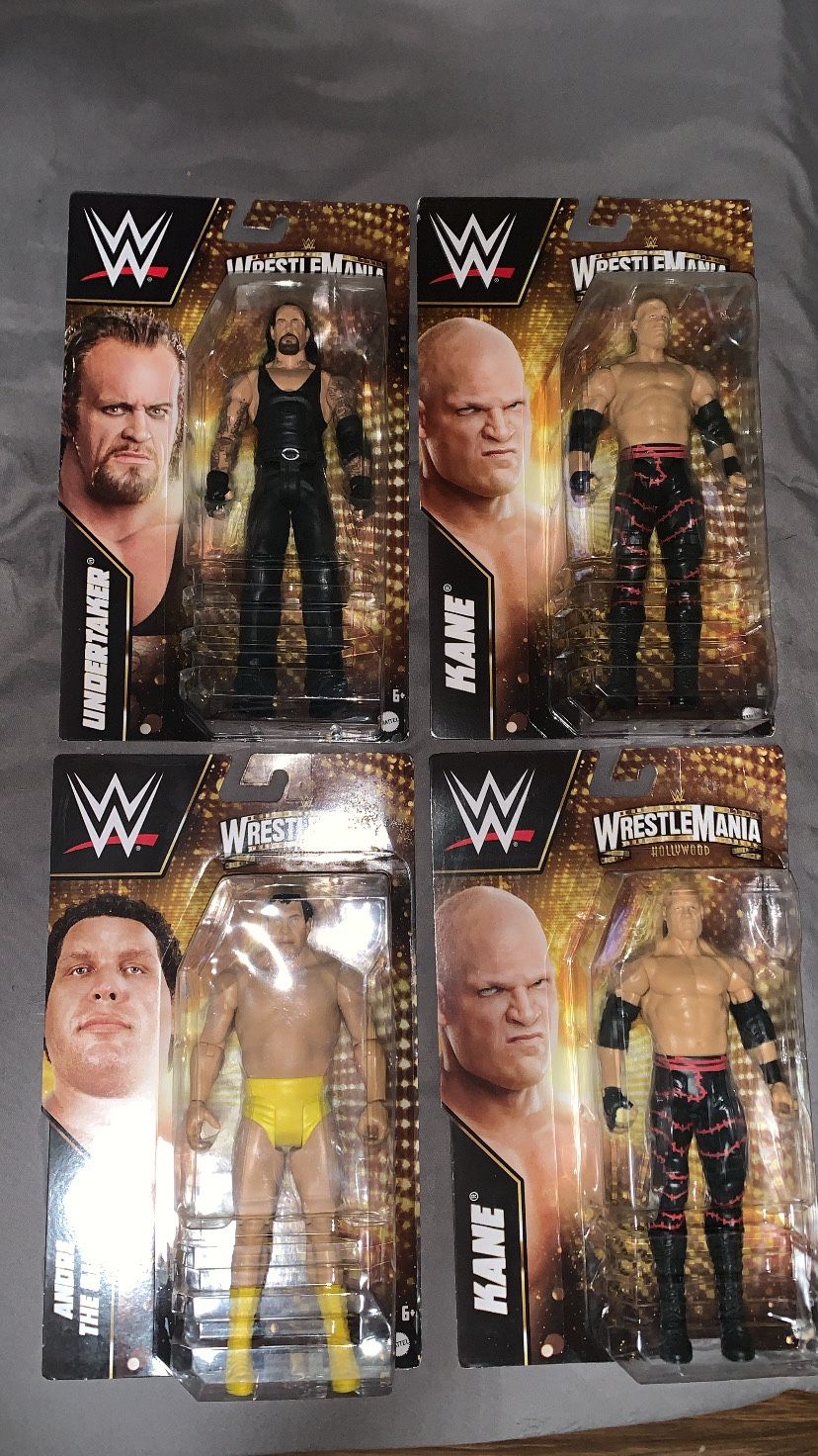 WWE Wrestlemania Basics (Undertaker/Kane/Andre The Giant)