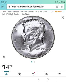 1966 Kennedy Half Dollar  20roll