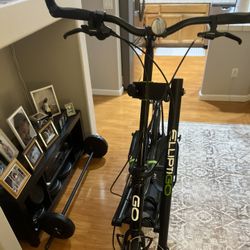 EliptiGo 3c Long stride Hybrid Indoor/outdoor exercise trainer.