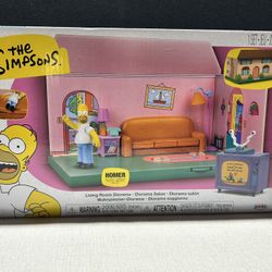 The Simpsons Living Room Diorama
