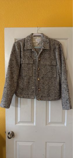 Nine West women’s tweed jacket large