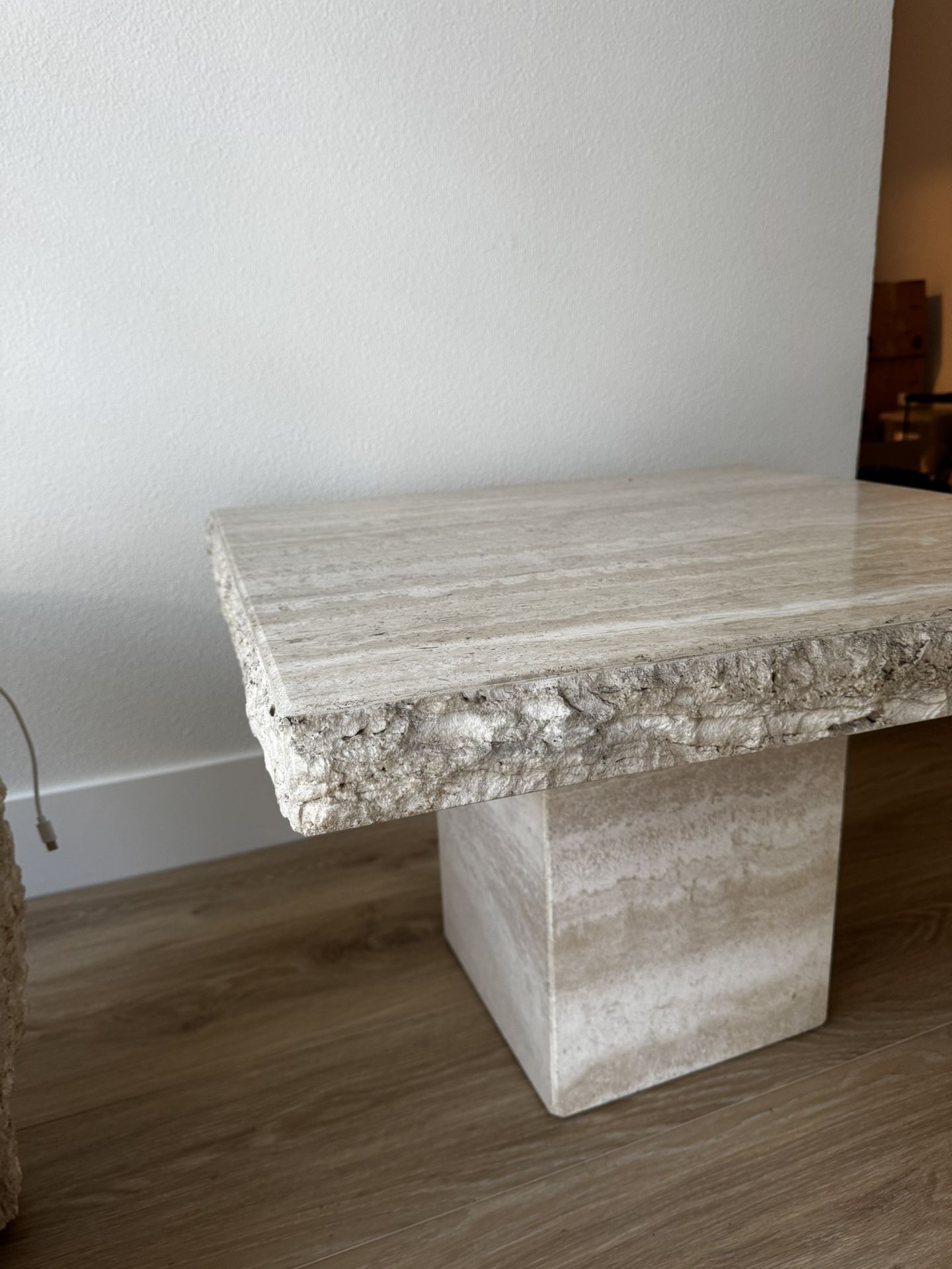 Travertine Coffee Table