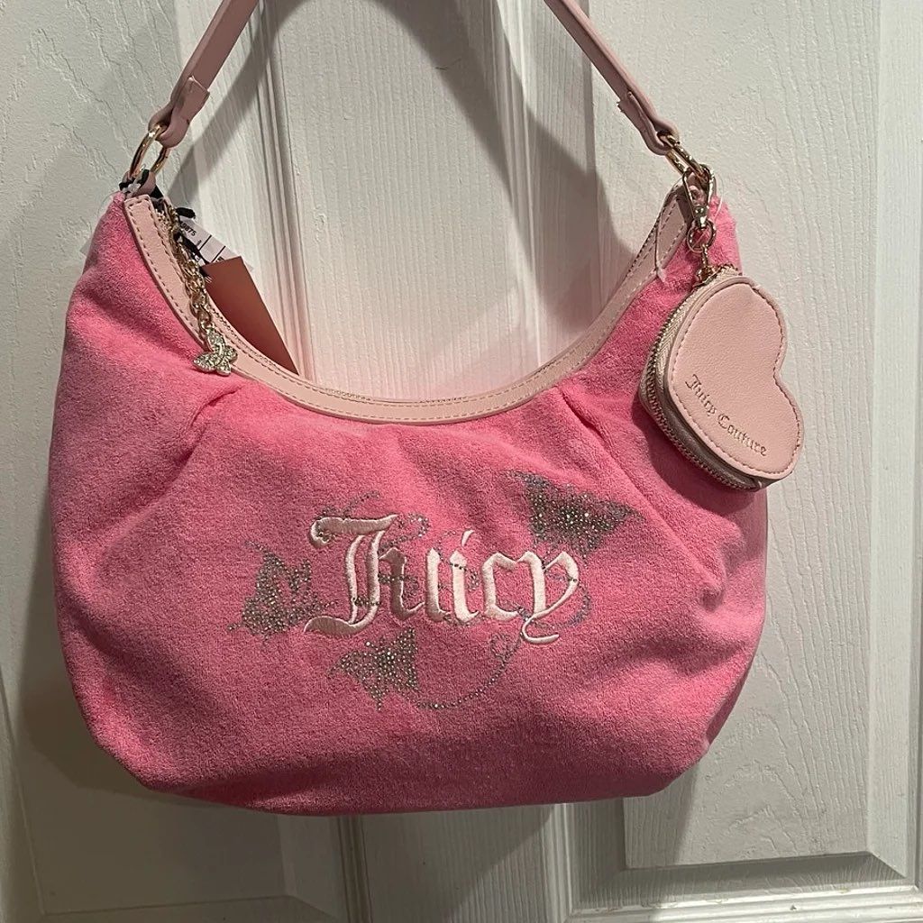 Juicy Couture Butterfly Hobo Shoulder Bag