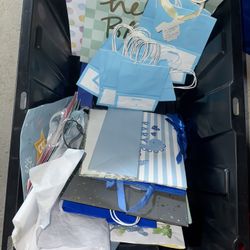 Baby party bags
