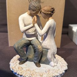 Willow Tree Around You Cake Topper
