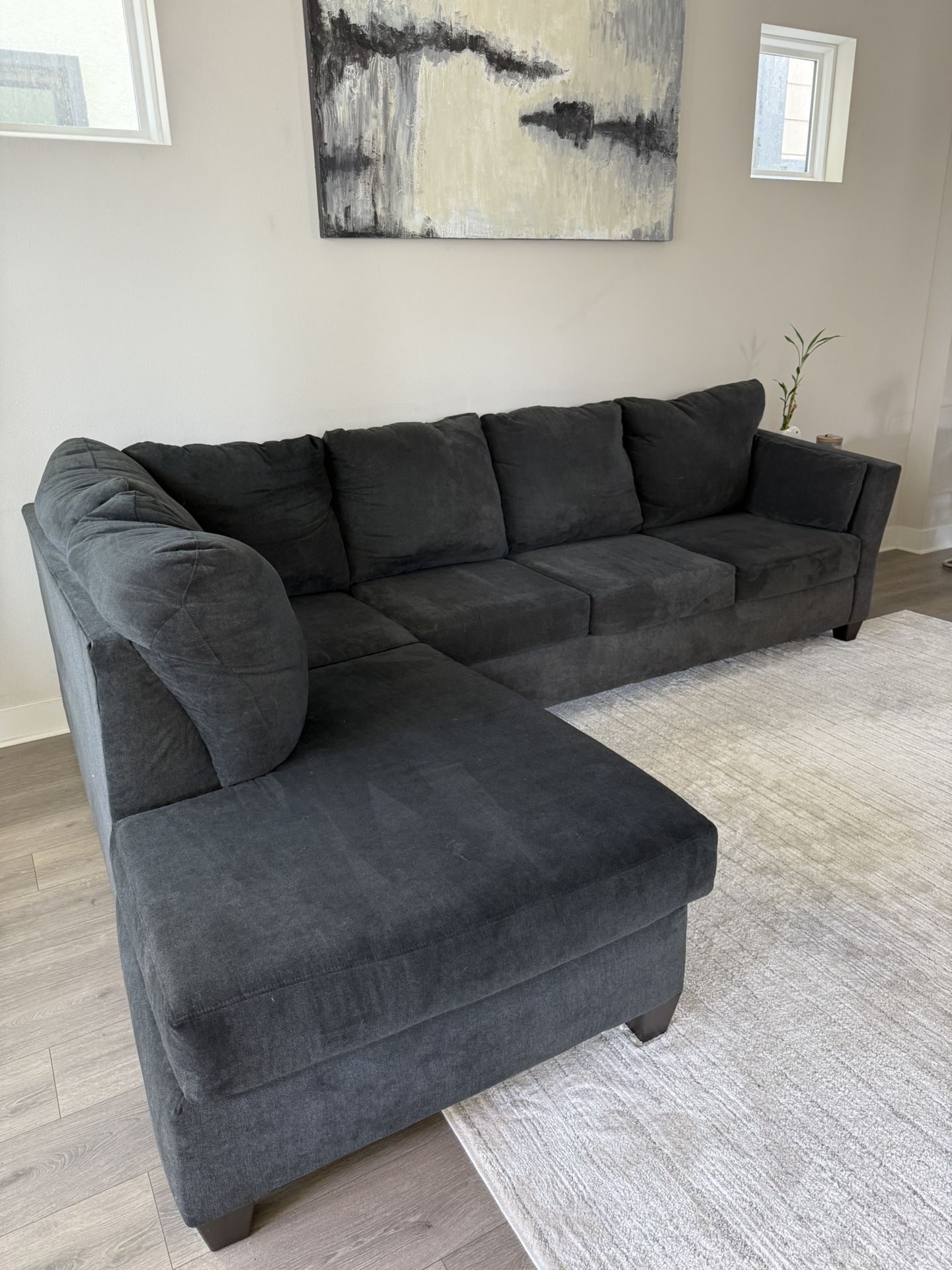 Charcoal Grey Sofa