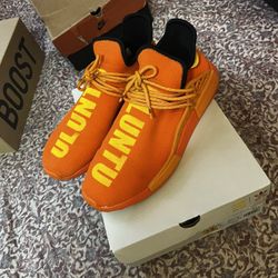 Adidas NMD HU Orange Size 13