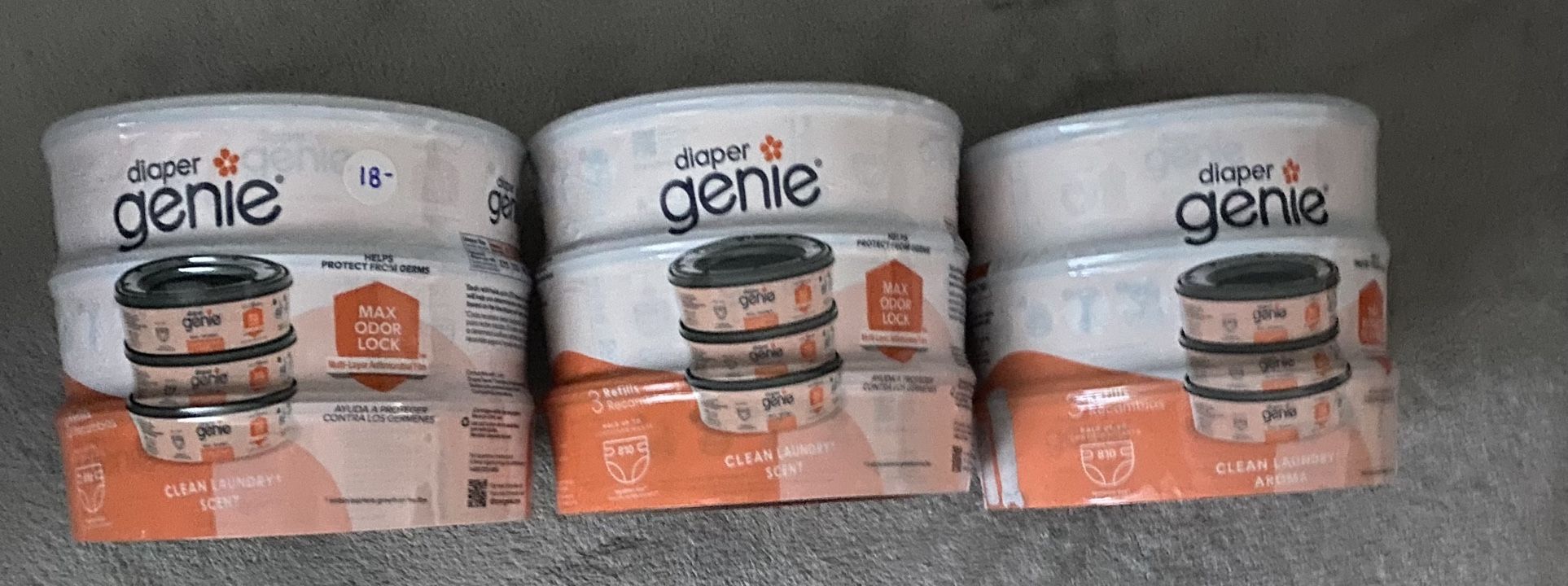 Pail Refills Diaper Genie
