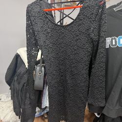 Forever 21 Black Dress 
