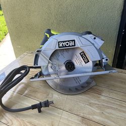 RYOBI 15 Amp Corded 7-1/4 in. Circular Saw with EXACTLINE Laser Alignment System