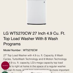 LG Washer