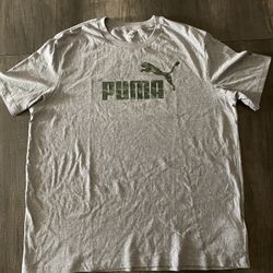 Grey camo puma t-shirt