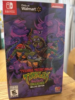 TMNT Mutants Unleashed Deluxe Edition Nintendo Switch