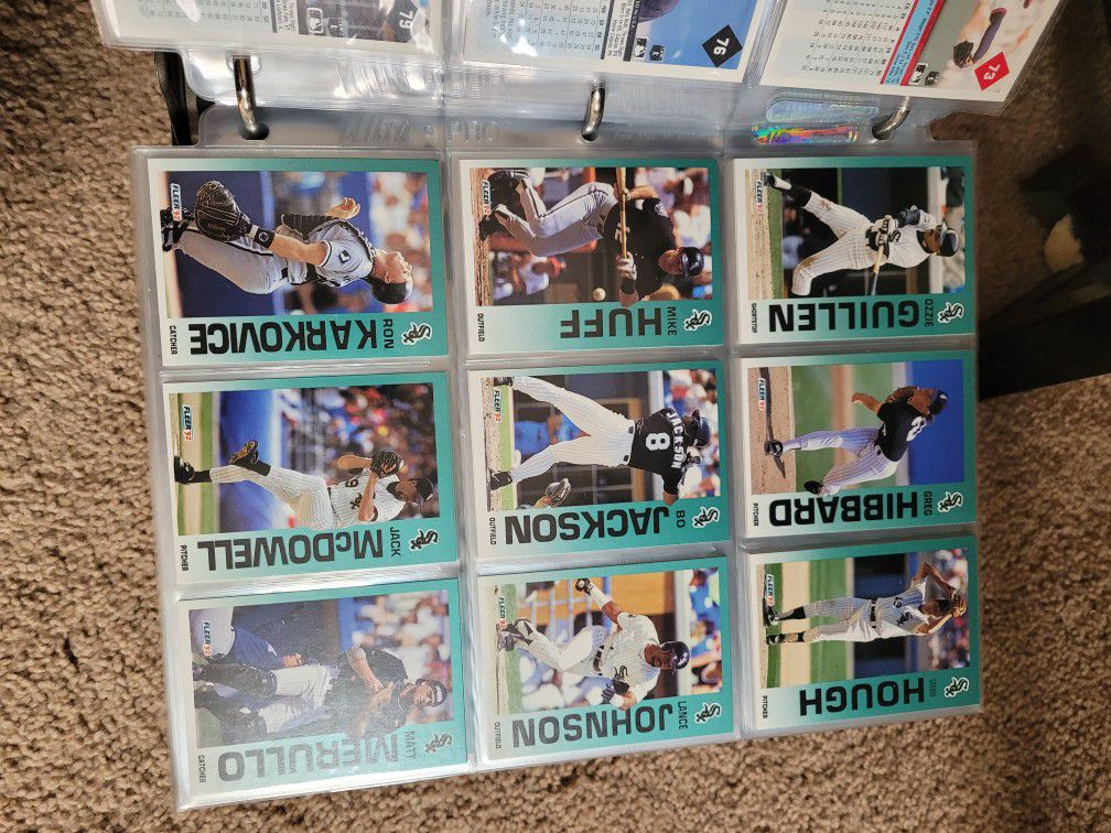 Two Fleer Full Card Collections. '92 And '93. 