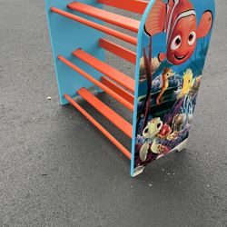 Delta Enterprise Corp Finding Nemo Multi Bin Toy Organizer (Bins Not Included)
