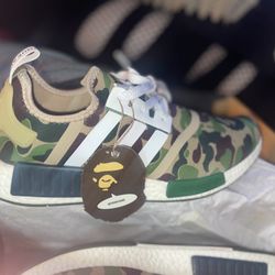 ADIDAS X BAPE NMD R1 OG Camo Size 8.5
