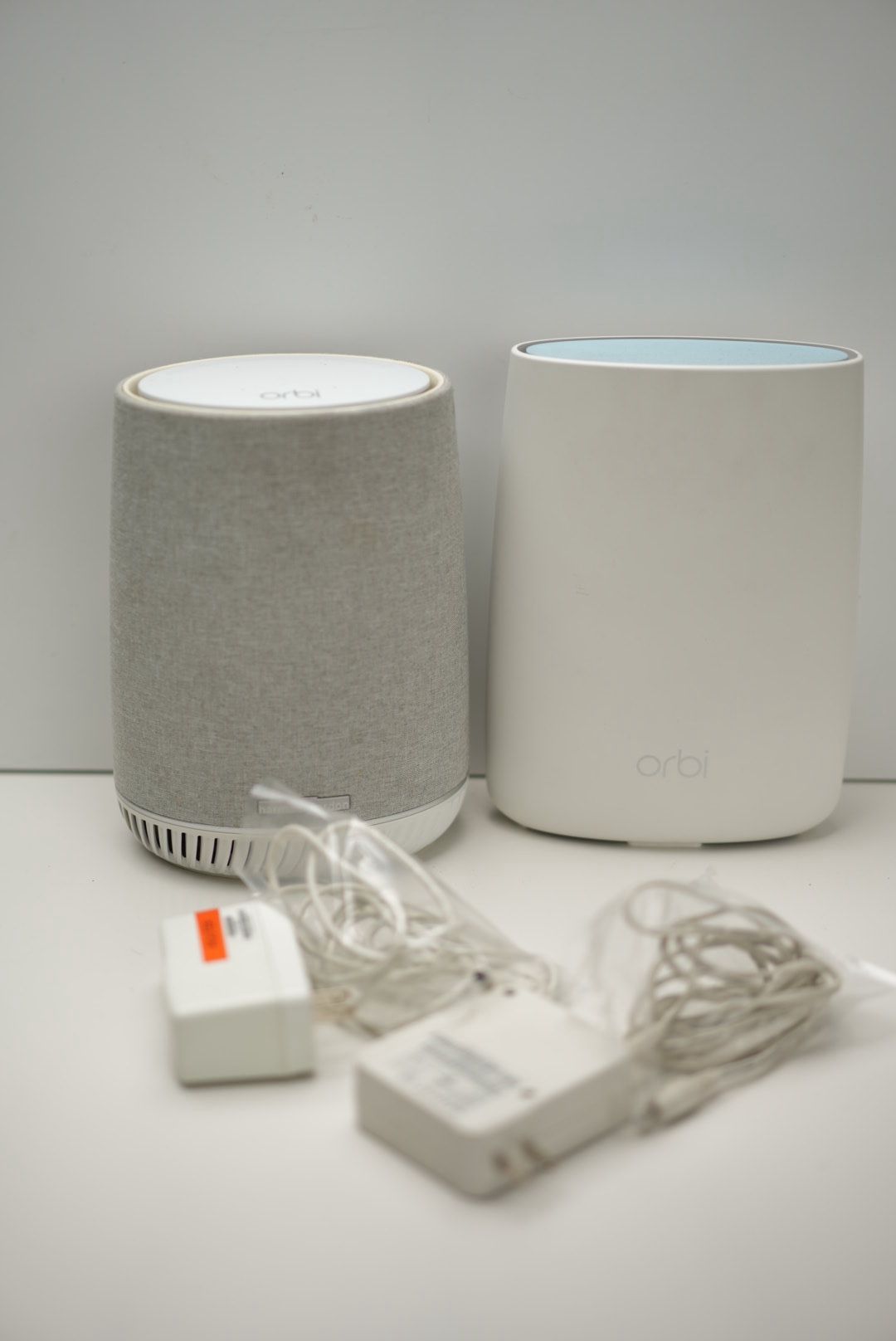 NETGEAR Orbi RBR50 Router & RBS40V Voice Satellite Mesh WiFi AC3000 Alexa
