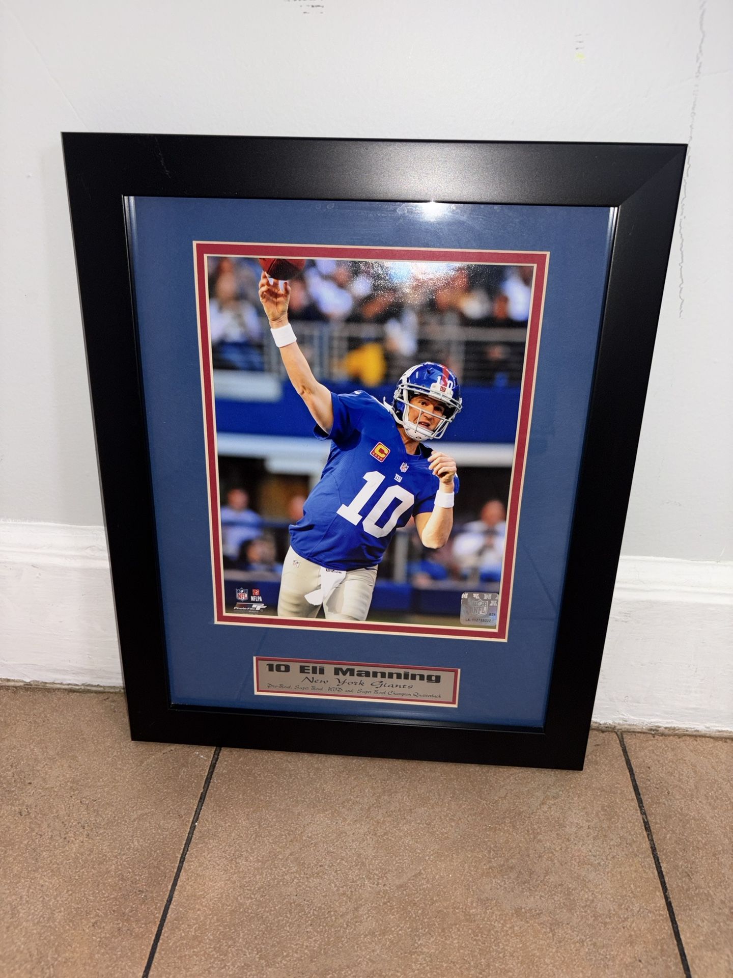 ELI MANNING POSTER (OBO) NFL Official Licensed