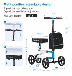 Knee scooter