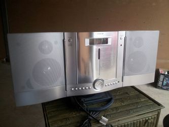 Sleek stereo player