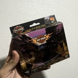 Harley Davidson Playing Cards  Box N 2pack 