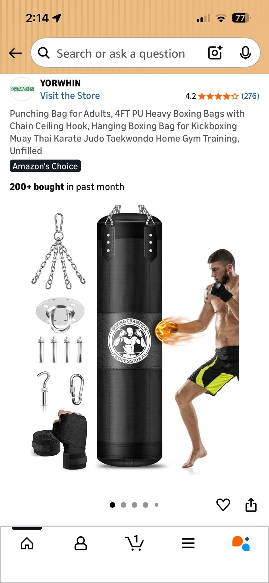 Brand New Punching Bag